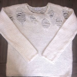 John + Jenn ivory sweater